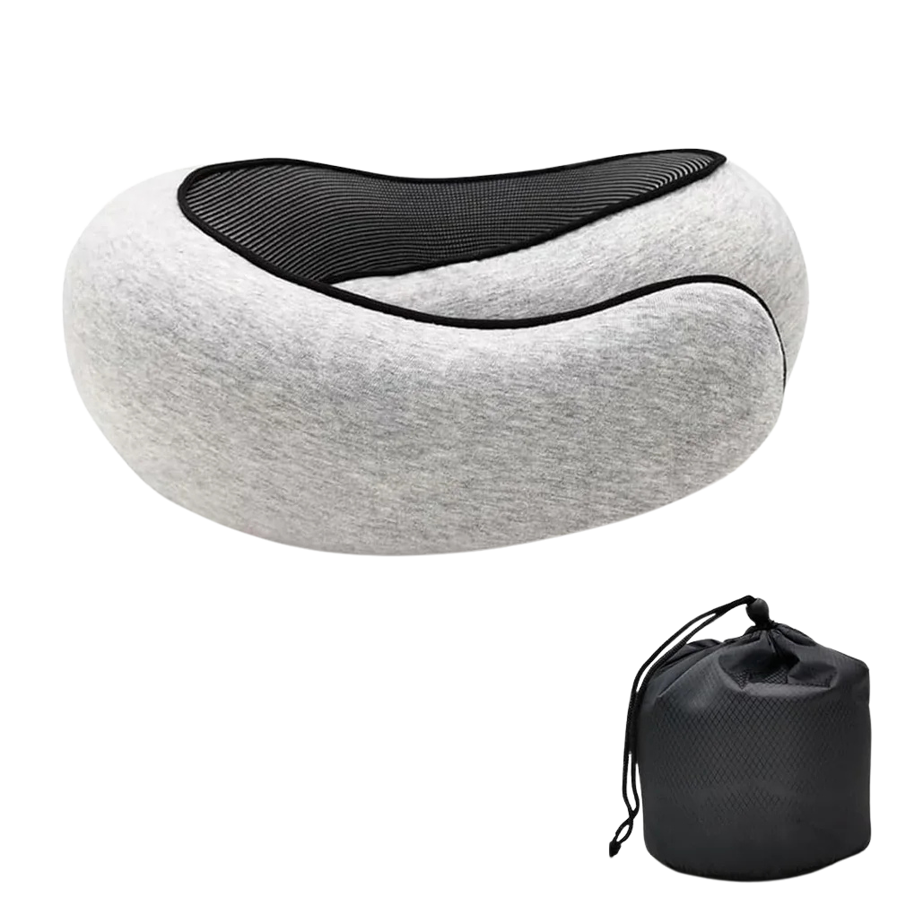 Oreiller ergonomique 💤 Confort en voyage assuré